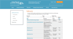 Desktop Screenshot of library.neuhaus.org