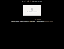 Tablet Screenshot of neuhaus.it